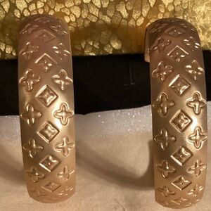 Lux inspired Hoop Earrings